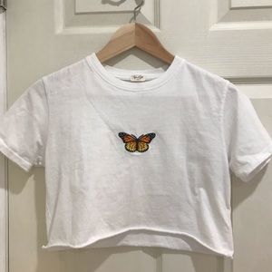 Brandy Melville/John Galt Butterfly Tee